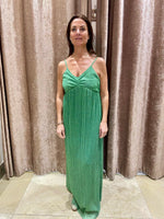 Kaos Lurex Emerald Green Dress