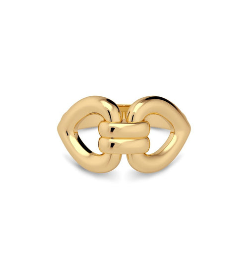 Edblad Beverly Link Ring in Gold