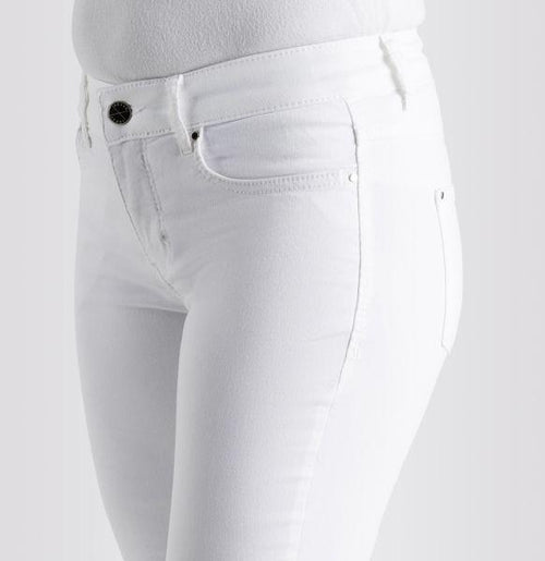 Mac Dream Stretch Skinny White Jeans