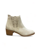 Paul Green Biscuit Suede Plait Detail Ankle Boots